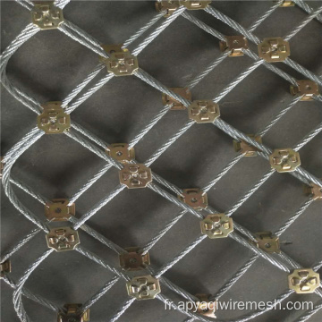 Câble en acier Net Net GPS2 Rockfall Barrier Netting